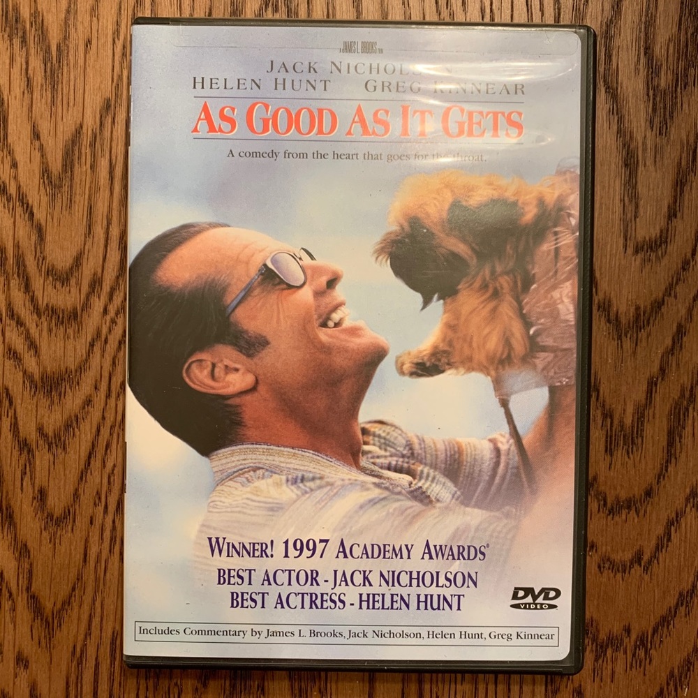 As Good As It Gets DVD